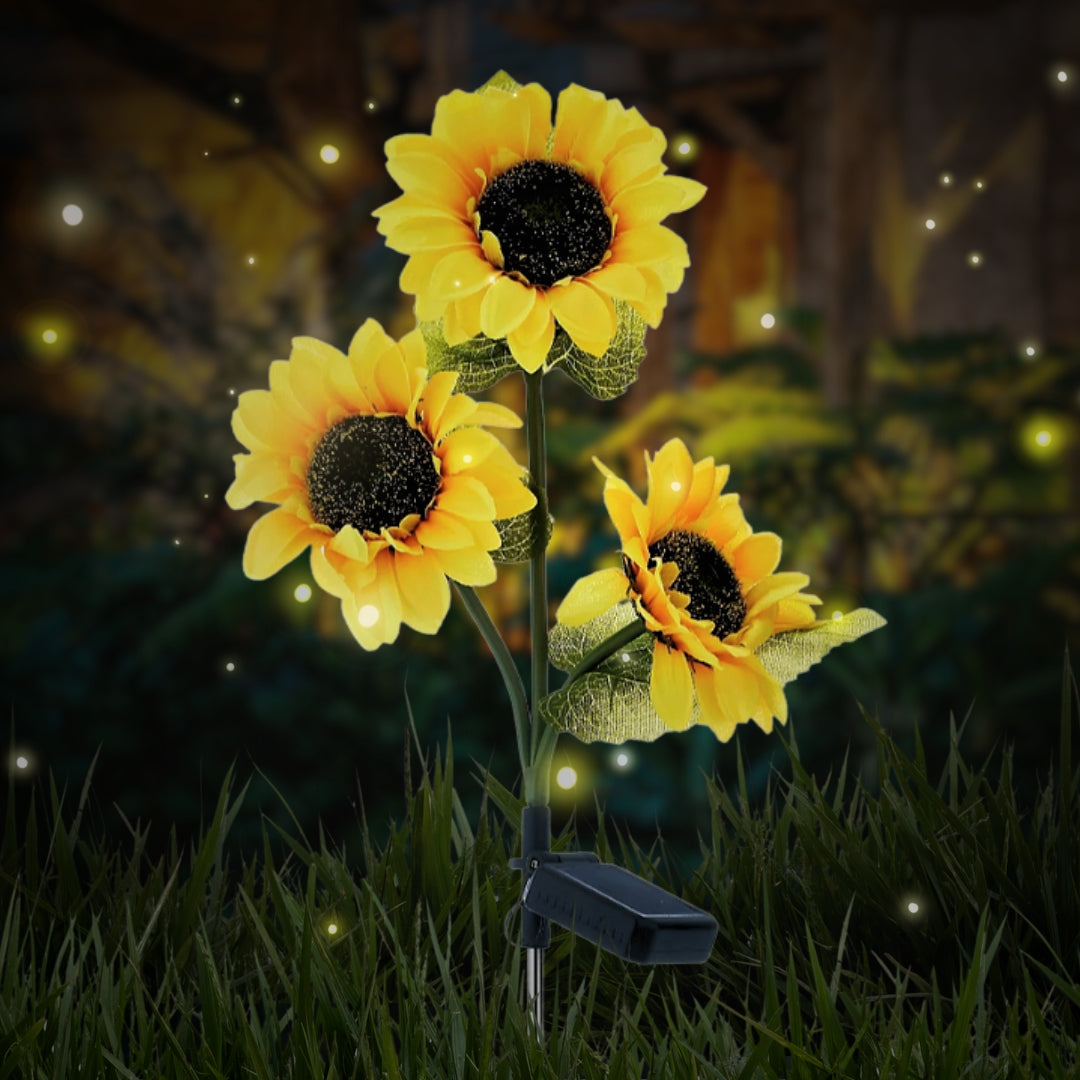 🌞Women's Equality Day - Solar LED Sunflower Garden Lights-29.6inch/75cm 🌻