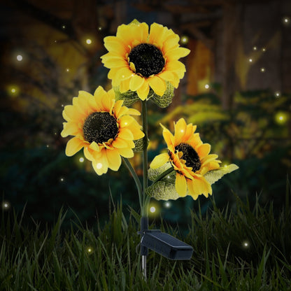 🌞Women's Equality Day - Solar LED Sunflower Garden Lights-29.6inch/75cm 🌻